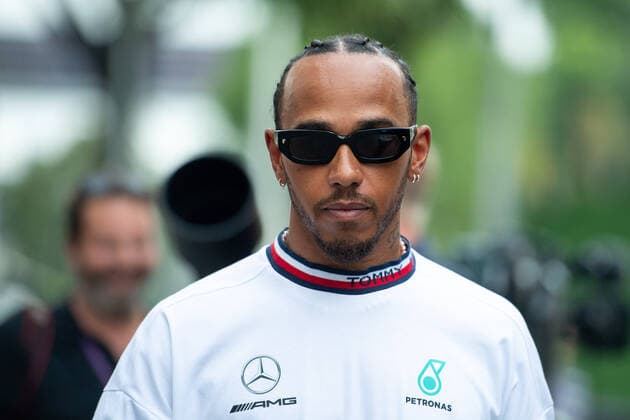 Lewis Hamilton UK, Mercedes AMG Petronas F1 Team 44 , SIN, Formula 1 Singapore Grand Prix, Marina Bay Circuit, Mediaday, 29 09 2022 SIN, Formula 1 Singapore Grand Prix, Marina Bay Circuit, Mediaday, 29 09 2022 Singapore Copyright: xEibner Memmlerx EP_MMR