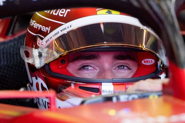 Charles Leclerc MCO, Scuderia Ferrari 16 in car, USA, Formula 1 Grand Prix of the USA, Circuit of the Americas Austin, 3 Free Practice, 22 10 2022 USA, Formula 1 Grand Prix of the USA, Circuit of the Americas Austin, 3 Free Practice, 22 10 2022 Austin Copyright: xEibner Memmlerx EP_MMR