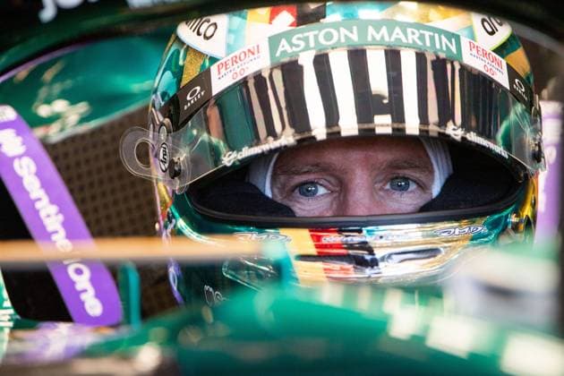 Sebastian Vettel GER, Aston Martin Aramco Cognizant F1 Team 5 in car, USA, Formula 1 Grand Prix of the USA, Circuit of the Americas Austin, 3 Free Practice, 22 10 2022 USA, Formula 1 Grand Prix of the USA, Circuit of the Americas Austin, 3 Free Practice, 22 10 2022 Austin Copyright: xEibner Memmlerx EP_MMR