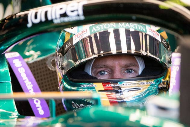 Sebastian Vettel GER, Aston Martin Aramco Cognizant F1 Team 5 in car, USA, Formula 1 Grand Prix of the USA, Circuit of the Americas Austin, 3 Free Practice, 22 10 2022 USA, Formula 1 Grand Prix of the USA, Circuit of the Americas Austin, 3 Free Practice, 22 10 2022 Austin Copyright: xEibner Memmlerx EP_MMR