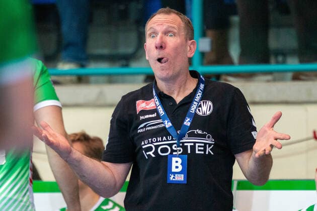 Frank Carstens GWD Minden, coach GER, GWD Minden vs HSG Wetzlar, handball, 1 Bundesliga, 12 matchday, season 2022 2023, 13 11 2022 GER, GWD Minden vs HSG Wetzlar, handball, 1 Bundesliga, 12 matchday, season 2022 2023, 13 11 2022 Minden Copyright: xEibner-Pressefotox xJanxStrohdiekx EP_JSK