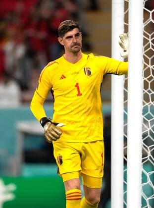 Mandatory Credit: Photo by Dave Shopland Shutterstock (13626494o) Goalkeeper Thibaut Courtois of Belgium Belgium v Canada, FIFA World Cup, WM, Weltmeisterschaft, Fussball 2022, Group F, Football, Ahmad Bin Ali Stadium, Ar-Rayyan, Qatar - 23 Nov 2022 Editorial Use Only Belgium v Canada, FIFA World Cup 2022, Group F, Football, Ahmad Bin Ali Stadium, Ar-Rayyan, Qatar - 23 Nov 2022 Editorial Use Only Copyright: xDavexShopland Shutterstockx 13626494o