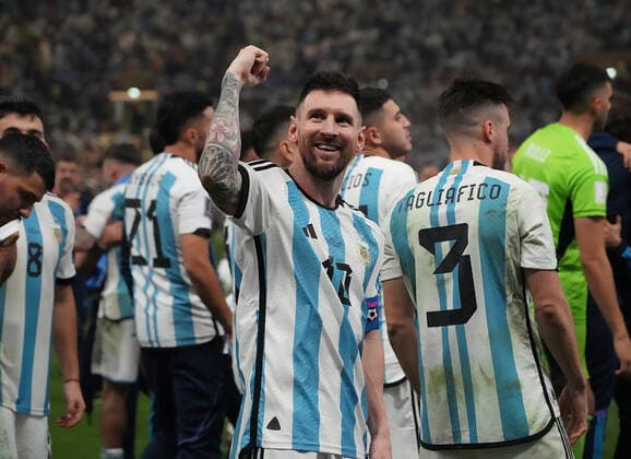 QAT, World Cup FIFA 2022, Final, Argentina vs France 18 12 2022, Lusail Iconic Stadium, Doha, QAT, World Cup FIFA 2022, Final, Argentina vs France, in picture Argentina s forward Lionel Messi nordphotoxGmbHx xBratic nph00250