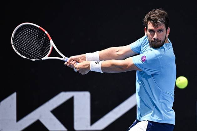 Mandatory Credit: Photo by James Gourley Shutterstock (13716764iq) Cameron Norrie in action during his second round match Australian Open, Day Three, Tennis, Melbourne Park, Melbourne, Australia - 18 Jan 2023 Australian Open, Day Three, Tennis, Melbourne Park, Melbourne, Australia - 18 Jan 2023 Copyright: xJamesxGourley Shutterstockx 13716764iq