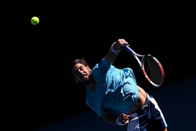 Mandatory Credit: Photo by James Gourley Shutterstock (13716911c) Cameron Norrie in action during his third round match Australian Open, Day Five, Tennis, Melbourne Park, Melbourne, Australia - 20 Jan 2023 Australian Open, Day Five, Tennis, Melbourne Park, Melbourne, Australia - 20 Jan 2023 Copyright: xJamesxGourley Shutterstockx 13716911c