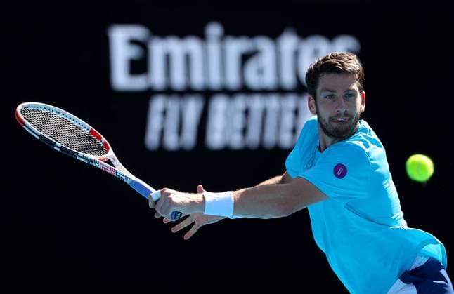 Mandatory Credit: Photo by Ella Ling Shutterstock (13716910bb) Cameron Norrie of GBR in action Australian Open, Day Five, Tennis, Melbourne Park, Melbourne, Australia - 20 Jan 2023 Australian Open, Day Five, Tennis, Melbourne Park, Melbourne, Australia - 20 Jan 2023 Copyright: xEllaxLing Shutterstockx 13716910bb