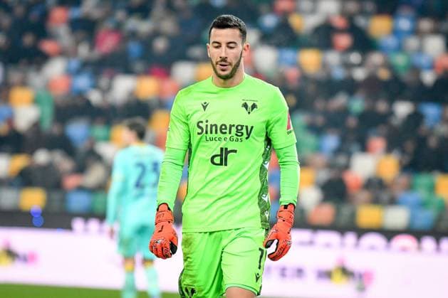 January 30, 2023, Udine, Italy: Udine, Italy, Friuli - Dacia Arena stadium, January 30, 2023, Verona s Lorenzo Montipo portrait during Udinese Calcio vs Hellas Verona (portraits archive) - italian soccer Serie A match. italian soccer Serie A match - Udinese Calcio vs Hellas Verona (portraits archive), Udine, Italy - ZUMAl164 20230130_zsa_l164_134 Copyright: xEttorexGriffonix