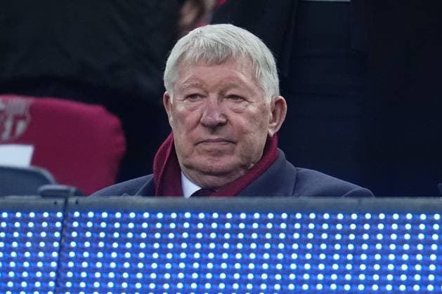 Mandatory Credit: Photo by Bagu Blanco Pressinphoto Shutterstock (13770557a) Sir Alex Fergusson FC Barcelona, Barca v Manchester United, ManU UEFA Europa League, Play-off, 1st leg. Football, Spotify Camp Nou Stadium, Barcelona, Spain - 16 Feb 2023 Editorial use only FC Barcelona v Manchester United, UEFA Europa League, Play-off, 1st leg. Football, Spotify Camp Nou Stadium, Barcelona, Spain - 16 Feb 2023 Editorial use only Copyright: xBaguxBlanco Pressinphoto Shutterstockx 13770557a
