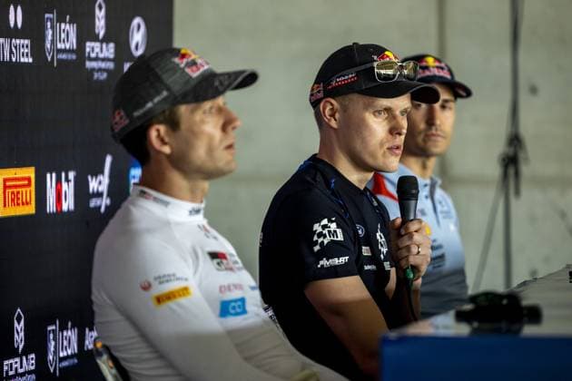 TANAK Ott (EST), M FORD WORLD RALLY TEAM, FORD Puma Rally1 Hybrid, WRC, Motorsport Rallye, WM portrait during the Rally Guanajuato Mexico 2023, 3rd round of the 2023 WRC World Rally Car Championship, from March 16 to 19, 2023 at Leon, Guanajuato, in Mexico - AUTO - WRC - RALLY GUANAJUATO MEXICO 2023 DPPI Panoramic RPPA_2023_03_Mexico_238