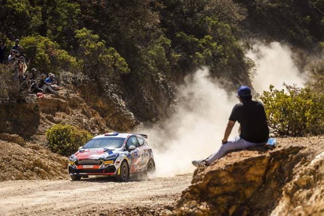 Motorsport, WRC, Rallye Mexiko 30 Diego DOMINGUEZ (PRY), Rogelio PENATE (ESP), FORD Fiesta Rally3, RC3, Rally3, action during the Rally Guanajuato Mexico 2023, 3rd round of the 2023 WRC, Motorsport Rallye, WM World Rally Car Championship, from March 16 to 19, 2023 at Leon, Guanajuato, in Mexico - AUTO - WRC - RALLY GUANAJUATO MEXICO 2023 DPPI Panoramic RPPA_2023_03_Mexico_437