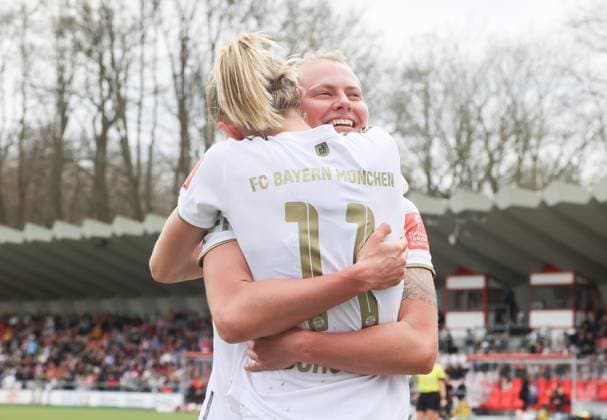 Maximiliane Rall Muenchen 17 , Goal to 5 0, 1 FC Koeln vs FC Bayern Muenchen, 1 Flyar Alarm Frauen Bundesliga, Fussball, 15 Spieltag, 18 03 2023, DFL REGULATES PROHIBIT ANY USE OF PHOTOGRAPHS AS IMAGE SEQUENCES AND OR QUASI hVIDEO, 1 FC Koeln vs FC Bayern Muenchen, 1 Flyar Alarm Frauen Bundesliga, Fussball, 15 Spieltag, 18 03 2023, Koeln Copyright: xEibner-Pressefoto JoergxNiebergax EP_JNL