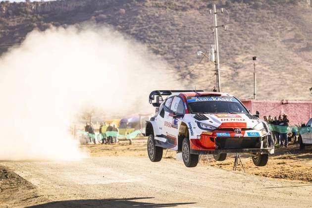 17 Sebastien OGIER (FRA), Vincent LANDAIS (FRA), TOYOTA GAZOO RACING WRT, TOYOTA GR Yaris Rally1 Hybrid, WRC, Motorsport Rallye, WM action during the Rally Guanajuato Mexico 2023, 3rd round of the 2023 WRC World Rally Car Championship, from March 16 to 19, 2023 at Leon, Guanajuato, in Mexico - AUTO - WRC - RALLY GUANAJUATO MEXICO 2023 DPPI Panoramic RPPA_2023_03_Mexico_478