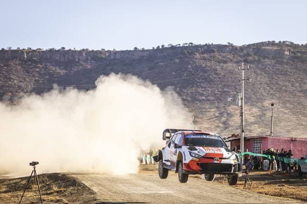 18 Takamoto KATSUTA (JPN), Aaron JOHNSTON (IRL), TOYOTA GAZOO RACING WRT, TOYOTA GR Yaris Rally1 Hybrid, WRC, Motorsport Rallye, WM action during the Rally Guanajuato Mexico 2023, 3rd round of the 2023 WRC World Rally Car Championship, from March 16 to 19, 2023 at Leon, Guanajuato, in Mexico - AUTO - WRC - RALLY GUANAJUATO MEXICO 2023 DPPI Panoramic RPPA_2023_03_Mexico_468