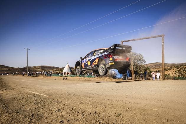 04 Esapekka LAPPI (FIN), Janne FERM (FIN), HYUNDAI SHELL MOBIS WORLD RALLY TEAM, HYUNDAI i20 N Rally1 Hybrid, WRC, Motorsport Rallye, WM action during the Rally Guanajuato Mexico 2023, 3rd round of the 2023 WRC World Rally Car Championship, from March 16 to 19, 2023 at Leon, Guanajuato, in Mexico - AUTO - WRC - RALLY GUANAJUATO MEXICO 2023 DPPI Panoramic RPPA_2023_03_Mexico_514