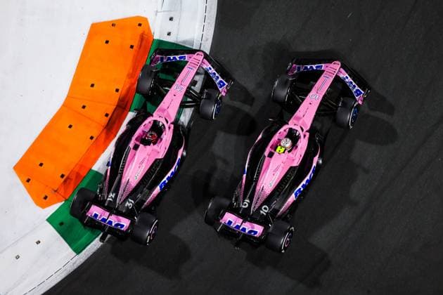 31 OCON Esteban (fra), Alpine F1 Team A523, 10 GASLY Pierre (fra), Alpine F1 Team A523, action during the Formula 1 STC Saudi Arabian Grand Prix 2023, 2nd round of the 2023 Formula One World Championship, WM, Weltmeisterschaft from March 17 to 19, 2023 on the Jeddah Corniche Circuit, in Jeddah, Saudi Arabia - F1 - SAUDI ARABIAN GRAND PRIX 2023 - RACE DPPI Panoramic 20230319_GOOD2281