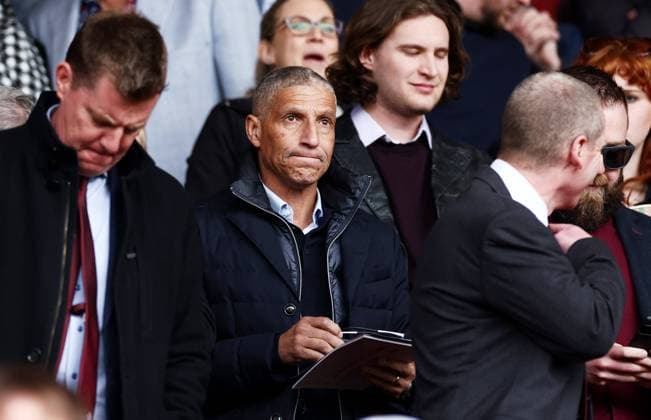 Mandatory Credit: Photo by James Marsh Shutterstock (13869886j) Head coach of the Ghana national team, Nationalteam Chris Hughton seen in the stands. Southampton v Crystal Palace, Premier League, Football, St Mary s Stadium, Southampton, UK - 15 Apr 2023 EDITORIAL USE ONLY No use with unauthorised audio, video, data, fixture lists, club league logos or live services. Online in-match use limited to 120 images, no video emulation. No use in betting, games or single club league player publications. Southampton v Crystal Palace, Premier League, Football, St Mary s Stadium, Southampton, UK - 15 Apr 2023 EDITORIAL USE ONLY No use with unauthorised audio, video, data, fixture lists, club league logos or live services. Online in-match use limited to 120 images, no video emulation. No use in betting, games or single club league player publications. Copyright: xJamesxMarsh Shutterstockx 13869886j