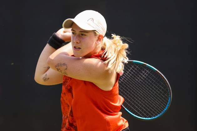 Mandatory Credit: Photo by Ryan Browne Shutterstock (13961280m) Sonay Kartal of Great Britain. Rothesay Open, Day One, Tennis, Nottingham Tennis Centre, Nottingham, UK - 12 Jun 2023 Rothesay Open, Day One, Tennis, Nottingham Tennis Centre, Nottingham, UK - 12 Jun 2023 Copyright: xRyanxBrowne Shutterstockx 13961280m