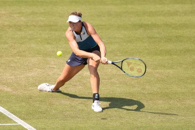 Mandatory Credit: Photo by Ryan Browne Shutterstock (13961283h) Harriet Dart of Great Britain. Rothesay Open, Day Two, Tennis, Nottingham Tennis Centre, Nottingham, UK - 13 Jun 2023 Rothesay Open, Day Two, Tennis, Nottingham Tennis Centre, Nottingham, UK - 13 Jun 2023 Copyright: xRyanxBrowne Shutterstockx 13961283h