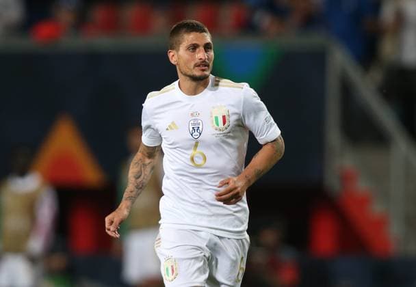 Spain v Italy, UEFA Nations League, Semi Final 2023, FC Twente Stadion, Enschede, Netherlands. - 15th June 2023. Marco Verratti of Italy. - Spain v Italy, UEFA Nations League, Semi Final 2023, FC Twente Stadion, Enschede, Netherlands. - 15th June 2023. Enschede FC Twente Stadion Netherlands Copyright: xDanxWeirx CP_Spain_v_Italy_50