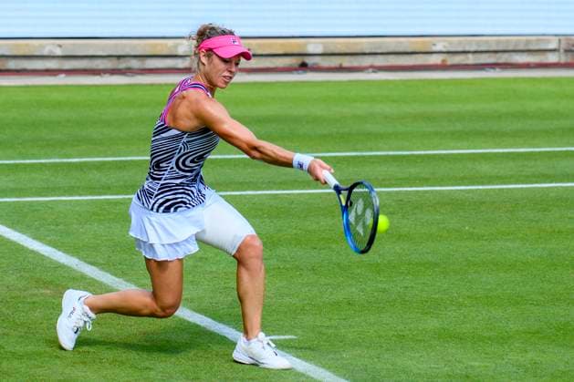Laura Siegemund, GER, Berlin, Tennis bett1open, WTA 500, season 2022 2023, 18 06 23, 2023, Steffi Graf Stadium, GER, Berlin, Tennis bett1open, WTA 500, season 2022 2023, 18 06 23, 2023, Steffi Graf Stadium, Photo Eibner Pressefoto Uwe Koch Berlin Copyright: xEibner-Pressefoto UwexKochx EP_UKH