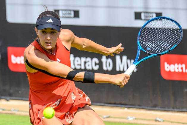 Elina Araratovna Awanessjan, GER, Berlin, Tennis bett1open, WTA 500, season 2022 2023, 18 06 23, 2023, Steffi Graf Stadium, GER, Berlin, Tennis bett1open, WTA 500, season 2022 2023, 18 06 23, 2023, Steffi Graf Stadium, Photo Eibner Pressefoto Uwe Koch Berlin Copyright: xEibner-Pressefoto UwexKochx EP_UKH