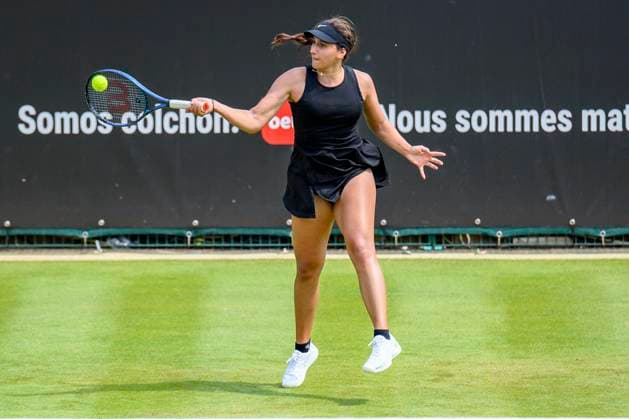 Jaimee Fourlis , GER, Berlin, Tennis bett1open, WTA 500, Season 2022 2023, 18 06 23, 2023, Steffi Graf Stadium, GER, Berlin, Tennis bett1open, WTA 500, Season 2022 2023, 18 06 23, 2023, Steffi Graf Stadium, Photo Eibner Pressefoto Uwe Koch Berlin Copyright: xEibner-Pressefoto UwexKochx EP_UKH