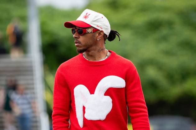 Lewis Hamilton UK, Mercedes AMG Petronas F1 Team, 44 , Driver Arrival, CAN, Formula 1 World Championship, Canadian Grand Prix, Circuit de Gilles Villeneuve Montreal, Race, 18 06 2023 CAN, Formula 1 World Championship, Canadian Grand Prix, Circuit de Gilles Villeneuve Montreal, Race, 18 06 2023 Montreal Copyright: xEibner Memmlerx EP_MMR
