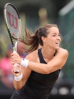 Mandatory Credit: Photo by Ryan Browne Shutterstock (13961302cj) Jodie Burrage of Great Britain during her final match against Katie Boulter of Great Britain. Rothesay Open, Day Seven, Tennis, Nottingham Tennis Centre, Nottingham, UK - 18 Jun 2023 Rothesay Open, Day Seven, Tennis, Nottingham Tennis Centre, Nottingham, UK - 18 Jun 2023 Copyright: xRyanxBrowne Shutterstockx 13961302cj