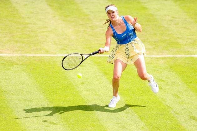 Mandatory Credit: Photo by Ryan Browne Shutterstock (13975088ap) Elina Svitolina of Ukraine in her round of 32 match against Linda Fruhvirtova of the Czech Republic. Rothesay Classic, Day One, Tennis, Edgbaston Priory Club, Birmingham, UK - 19 Jun 2023 Rothesay Classic, Day One, Tennis, Edgbaston Priory Club, Birmingham, UK - 19 Jun 2023 Copyright: xRyanxBrowne Shutterstockx 13975088ap