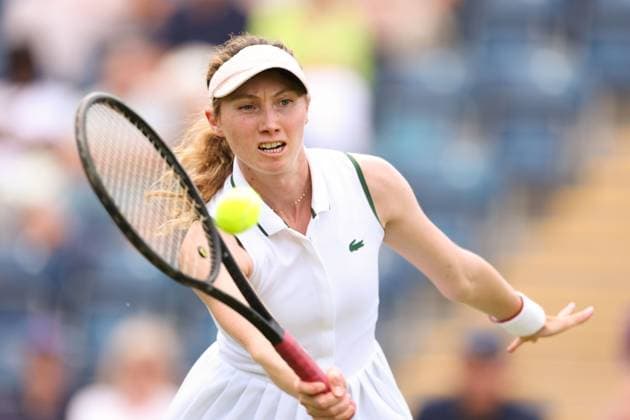 Mandatory Credit: Photo by Ryan Browne Shutterstock (13977103w) Christina Bucsa of Spain. Rothesay Classic, Day Three, Tennis, Edgbaston Priory Club, Birmingham, UK - 21 Jun 2023 Rothesay Classic, Day Three, Tennis, Edgbaston Priory Club, Birmingham, UK - 21 Jun 2023 Copyright: xRyanxBrowne Shutterstockx 13977103w