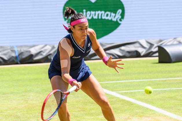 Caroline Garcia tennis player, GER, Berlin, QF, tennis bett1open, WTA 500, season 2022 2023, 24 06 23, 2023, Steffi Graf Stadium, GER, Berlin, QF, tennis bett1open, WTA 500, season 2022 2023, 24 06 23, 2023, Steffi Graf Stadium, photo Eibner Pressefoto Uwe Koch Berlin Copyright: xEibner-Pressefoto UwexKochx EP_UKH