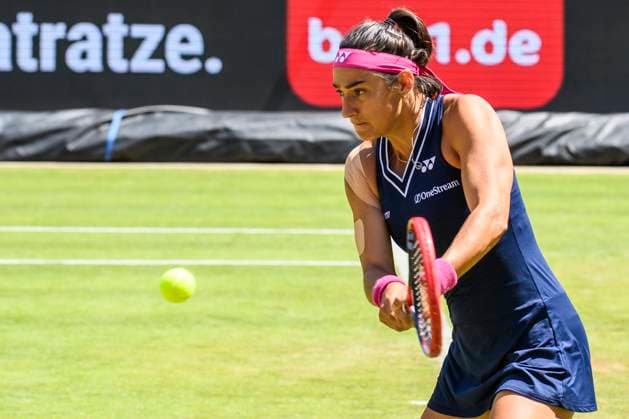 Caroline Garcia tennis player, GER, Berlin, QF, tennis bett1open, WTA 500, season 2022 2023, 24 06 23, 2023, Steffi Graf Stadium, GER, Berlin, QF, tennis bett1open, WTA 500, season 2022 2023, 24 06 23, 2023, Steffi Graf Stadium, photo Eibner Pressefoto Uwe Koch Berlin Copyright: xEibner-Pressefoto UwexKochx EP_UKH