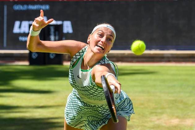 Petra Kvitova tennis player, GER, Berlin, QF, Tennis bett1open, WTA 500, season 2022 2023, 24 06 23, 2023, Steffi Graf Stadium, GER, Berlin, QF, Tennis bett1open, WTA 500, season 2022 2023, 24 06 23, 2023, Steffi Graf Stadium, Photo Eibner Pressefoto Uwe Koch Berlin Copyright: xEibner-Pressefoto UwexKochx EP_UKH