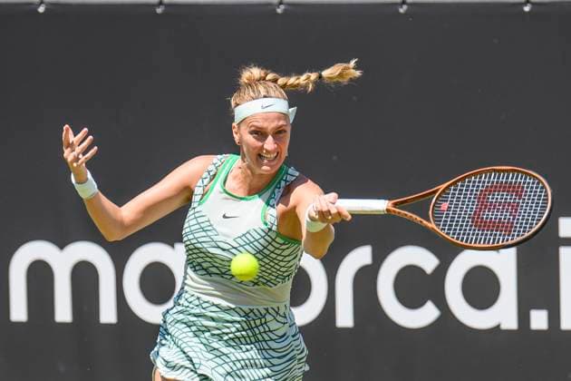 Petra Kvitova tennis player, GER, Berlin, QF, Tennis bett1open, WTA 500, season 2022 2023, 24 06 23, 2023, Steffi Graf Stadium, GER, Berlin, QF, Tennis bett1open, WTA 500, season 2022 2023, 24 06 23, 2023, Steffi Graf Stadium, Photo Eibner Pressefoto Uwe Koch Berlin Copyright: xEibner-Pressefoto UwexKochx EP_UKH