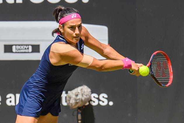 Caroline Garcia tennis player, GER, Berlin, QF, tennis bett1open, WTA 500, season 2022 2023, 24 06 23, 2023, Steffi Graf Stadium, GER, Berlin, QF, tennis bett1open, WTA 500, season 2022 2023, 24 06 23, 2023, Steffi Graf Stadium, photo Eibner Pressefoto Uwe Koch Berlin Copyright: xEibner-Pressefoto UwexKochx EP_UKH