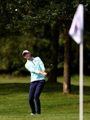 Mandatory Credit: Photo by James Marsh Shutterstock (13987420s) Tom Mckibbin of Northern Ireland on the 11th hole. Betfred British Masters, Day One, Golf, The Belfry Golf Club, Sutton Coldfield, UK - 29 Jun 2023 Betfred British Masters, Day One, Golf, The Belfry Golf Club, Sutton Coldfield, UK - 29 Jun 2023 Copyright: xJamesxMarsh Shutterstockx 13987420s