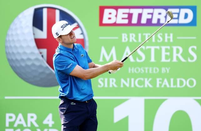 Mandatory Credit: Photo by James Marsh Shutterstock (13987420b) Yannik Paul of Germany on the 10th tee. Betfred British Masters, Day One, Golf, The Belfry Golf Club, Sutton Coldfield, UK - 29 Jun 2023 Betfred British Masters, Day One, Golf, The Belfry Golf Club, Sutton Coldfield, UK - 29 Jun 2023 Copyright: xJamesxMarsh Shutterstockx 13987420b