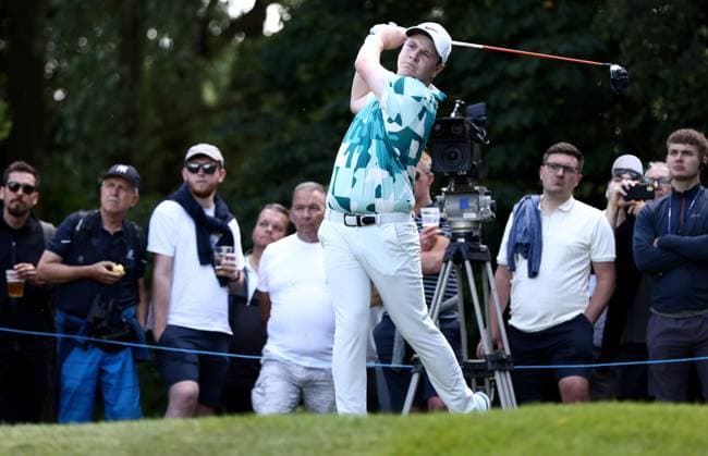 Mandatory Credit: Photo by James Marsh Shutterstock (13987420cw) Robert Macintyre of Scotland during his round. Betfred British Masters, Day One, Golf, The Belfry Golf Club, Sutton Coldfield, UK - 29 Jun 2023 Betfred British Masters, Day One, Golf, The Belfry Golf Club, Sutton Coldfield, UK - 29 Jun 2023 Copyright: xJamesxMarsh Shutterstockx 13987420cw