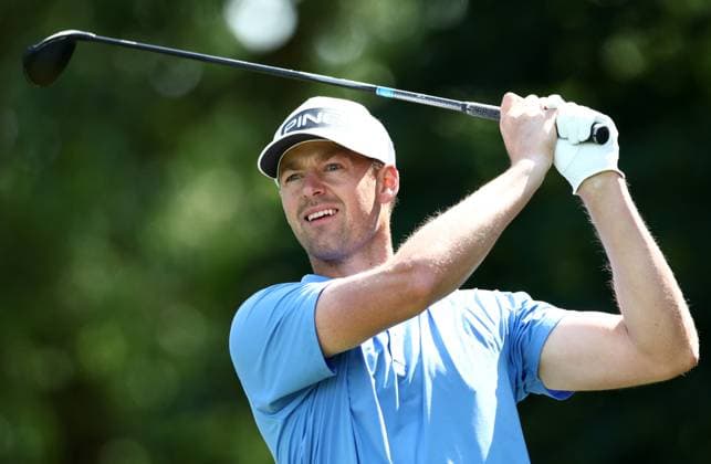 Mandatory Credit: Photo by James Marsh Shutterstock (13987420cc) Victor Perez of France during his round. Betfred British Masters, Day One, Golf, The Belfry Golf Club, Sutton Coldfield, UK - 29 Jun 2023 Betfred British Masters, Day One, Golf, The Belfry Golf Club, Sutton Coldfield, UK - 29 Jun 2023 Copyright: xJamesxMarsh Shutterstockx 13987420cc