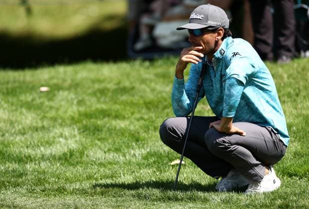 Mandatory Credit: Photo by James Marsh Shutterstock (13987420cd) Rafa Cabrera Bello of Spain during his round. Betfred British Masters, Day One, Golf, The Belfry Golf Club, Sutton Coldfield, UK - 29 Jun 2023 Betfred British Masters, Day One, Golf, The Belfry Golf Club, Sutton Coldfield, UK - 29 Jun 2023 Copyright: xJamesxMarsh Shutterstockx 13987420cd