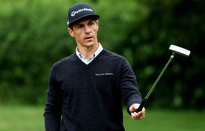 Mandatory Credit: Photo by James Marsh Shutterstock (13987422ac) Thorbjorn Olesen of Denmark on the 13th hole. Betfred British Masters, Day Two, Golf, The Belfry Golf Club, Sutton Coldfield, UK - 30 Jun 2023 Betfred British Masters, Day Two, Golf, The Belfry Golf Club, Sutton Coldfield, UK - 30 Jun 2023 Copyright: xJamesxMarsh Shutterstockx 13987422ac