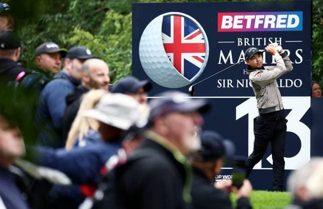 Mandatory Credit: Photo by James Marsh Shutterstock (13987422y) Min Woo Lee of Australia on the 13th hole. Betfred British Masters, Day Two, Golf, The Belfry Golf Club, Sutton Coldfield, UK - 30 Jun 2023 Betfred British Masters, Day Two, Golf, The Belfry Golf Club, Sutton Coldfield, UK - 30 Jun 2023 Copyright: xJamesxMarsh Shutterstockx 13987422y