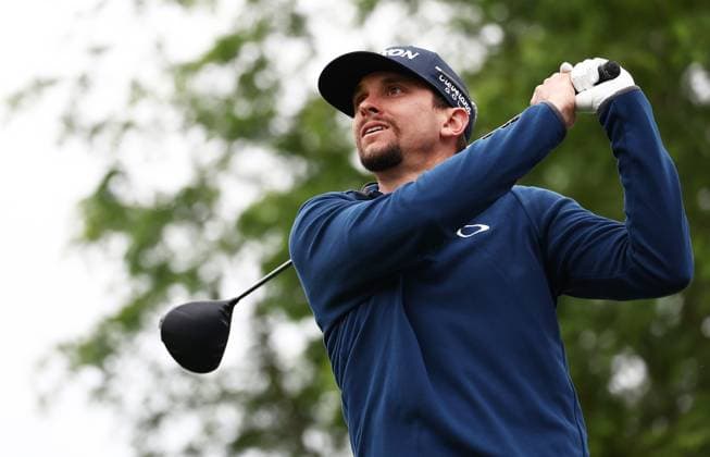 Mandatory Credit: Photo by James Marsh Shutterstock (13987422d) John Catlin of USA on the 2nd tee. Betfred British Masters, Day Two, Golf, The Belfry Golf Club, Sutton Coldfield, UK - 30 Jun 2023 Betfred British Masters, Day Two, Golf, The Belfry Golf Club, Sutton Coldfield, UK - 30 Jun 2023 Copyright: xJamesxMarsh Shutterstockx 13987422d