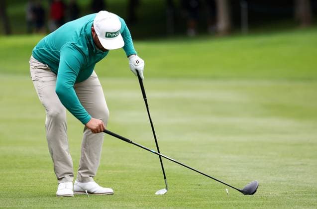 Mandatory Credit: Photo by James Marsh Shutterstock (13987422cf) Thirston Lawrence of England during his round. Betfred British Masters, Day Two, Golf, The Belfry Golf Club, Sutton Coldfield, UK - 30 Jun 2023 Betfred British Masters, Day Two, Golf, The Belfry Golf Club, Sutton Coldfield, UK - 30 Jun 2023 Copyright: xJamesxMarsh Shutterstockx 13987422cf