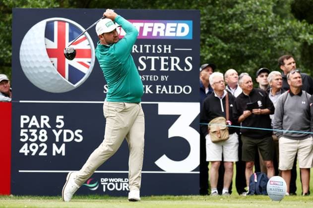 Mandatory Credit: Photo by James Marsh Shutterstock (13987422cv) Thirston Lawrence of England during his round. Betfred British Masters, Day Two, Golf, The Belfry Golf Club, Sutton Coldfield, UK - 30 Jun 2023 Betfred British Masters, Day Two, Golf, The Belfry Golf Club, Sutton Coldfield, UK - 30 Jun 2023 Copyright: xJamesxMarsh Shutterstockx 13987422cv
