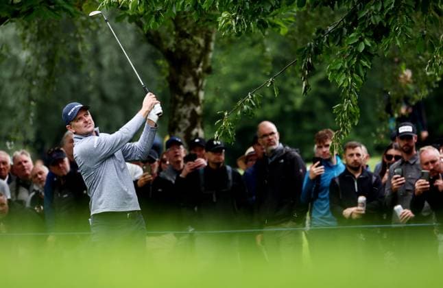 Mandatory Credit: Photo by James Marsh Shutterstock (13987422cb) Justin Rose of England during his round. Betfred British Masters, Day Two, Golf, The Belfry Golf Club, Sutton Coldfield, UK - 30 Jun 2023 Betfred British Masters, Day Two, Golf, The Belfry Golf Club, Sutton Coldfield, UK - 30 Jun 2023 Copyright: xJamesxMarsh Shutterstockx 13987422cb