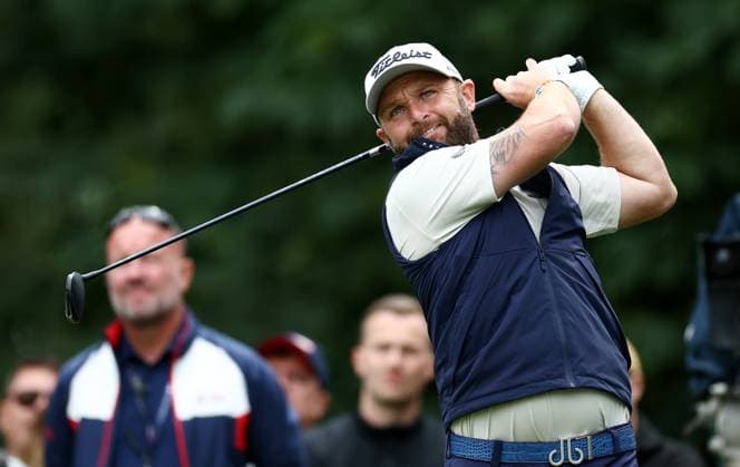 Mandatory Credit: Photo by James Marsh Shutterstock (13987427c) Andy Sullivan of England during his round. Betfred British Masters, Day Four, Golf, The Belfry Golf Club, Sutton Coldfield, UK - 02 Jul 2023 Betfred British Masters, Day Four, Golf, The Belfry Golf Club, Sutton Coldfield, UK - 02 Jul 2023 Copyright: xJamesxMarsh Shutterstockx 13987427c