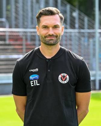 Ben Srenk Viktoria Koeln, Physiotherapist Viktoria Koeln, Football, 3 Liga, Portraettermin 2023 24, 12 07 2023 DFB DFL Regulations prohibit any use of Photographs as image sequences and or quasi video X, Viktoria Koeln, Football, 3 Liga, Portraettermin 2023 2024, 12 07 2023 Köln Copyright: xEibner-Pressefoto ThomasxHaeslerx EP_EER