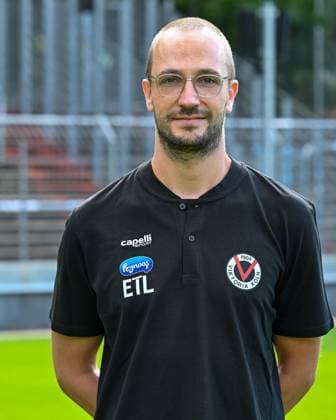 Doctor Max Wittenberg Viktoria Koeln, team doctor Viktoria Koeln, football, 3 league, portraettermin 2023 24, 12 07 2023 DFB DFL Regulations prohibit any use of Photographs as image sequences and or quasi video X, Viktoria Koeln, football, 3 league, portraettermin 2023 2024, 12 07 2023 Cologne Copyright: xEibner-Pressefoto ThomasxHaeslerx EP_EER