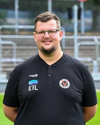 Hagen Pabst Viktoria Koeln, Teammanagement Viktoria Koeln, Football, 3 Liga, Portraettermin 2023 24, 12 07 2023 DFB DFL Regulations prohibit any use of Photographs as image sequences and or quasi video X, Viktoria Koeln, Football, 3 Liga, Portraettermin 2023 2024, 12 07 2023 Köln Copyright: xEibner-Pressefoto ThomasxHaeslerx EP_EER